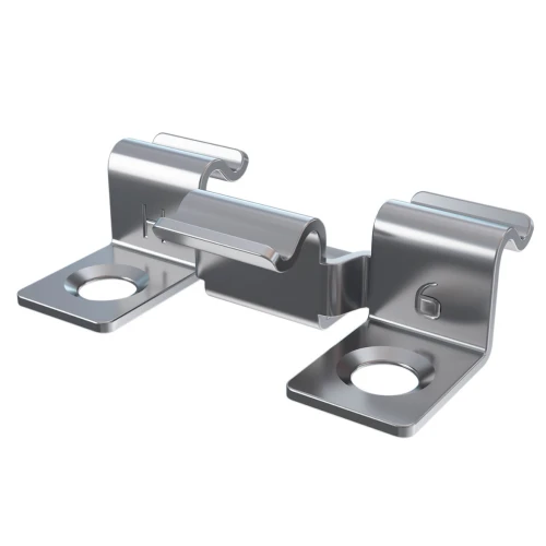 Клипса HILST Premium 3D (металл), 6 мм (упак. 100шт)