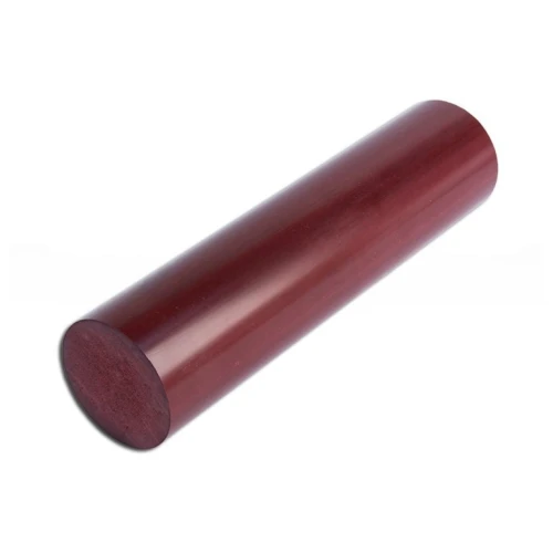 Поручень ПВХ пристенный, цвет махагон, диаметр 49 мм, 4 м