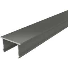 Заглушка алюминиевая для столба HILST, 30х19х2000мм, RAL 7024