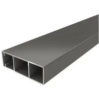 Поперечный алюминиевый профиль HILST, 75х25х4000мм, RAL 7024