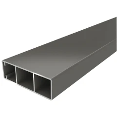 Поперечный алюминиевый профиль HILST, 75х25х4000мм, RAL 7024