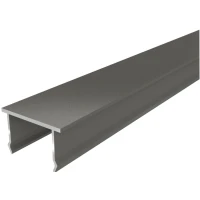 Заглушка алюминиевая для столба HILST, 30х19х4000мм, RAL 7024