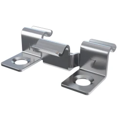 Клипса HILST Premium 3D (металл), 7 мм (упак. 100шт)