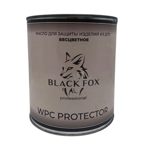 Масло Black Fox WPC Protector для террасной доски ДПК 2,5л (прозрачное)