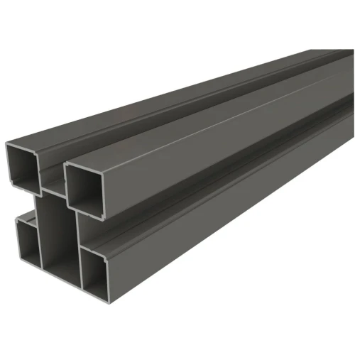 Столб алюминиевый HILST, 100х100х4000мм, RAL 7024