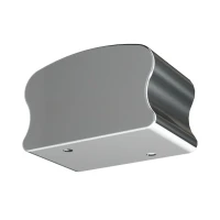 Заглушка фигурная для деревянного или пластикового поручня, 40×60 мм, AISI 201, GRIT 600