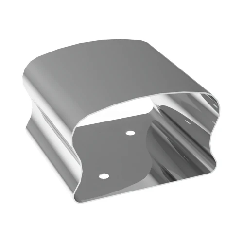 Соединитель пластикового фигурного поручня, AISI 304, GRIT 600