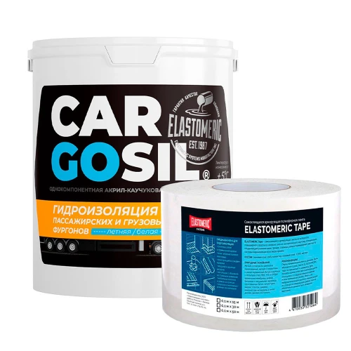 Ремкомплект Cargosil летний - жидкая резина для устранения протечек 3кг