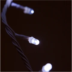 Электрогирлянда Светодиоды 140 лампочек, 8 режимов, белый свет, б/замены