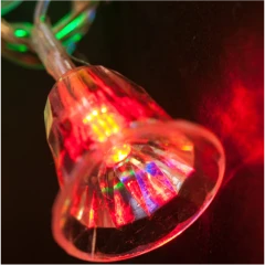 Светодиоды Колокольчики 50 ламп с контроллером и коннектором, многоцветный