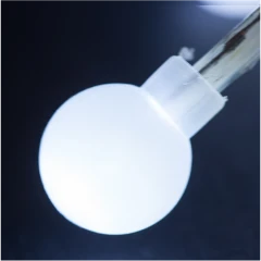 Светодиоды шарики 140 ламп с контроллером, 8 режимов., холодный белый