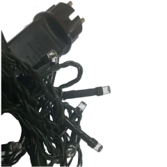 Электрогирлянда Светодиоды (5,9м+3м провод) 60 лампочек, 8 режимов, многоцветный