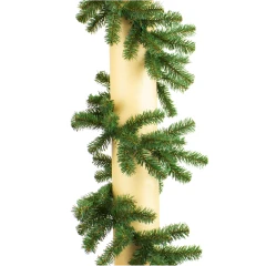 Гирлянда еловая зелёная 270 см