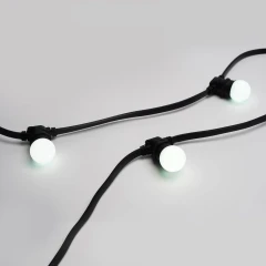 Светодиодная лампа для гирлянды Белт Лайт, E27, G45, белая