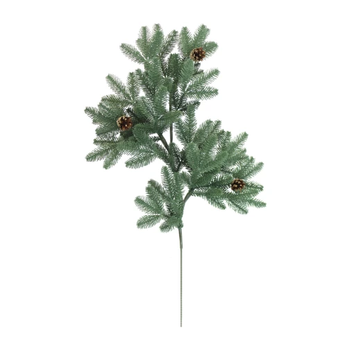 Ветка хвойная с шишками 