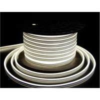 Гирлянда Гибкий неон 24 В, 8х15 мм, бухта 50 м, белый, двусторонний