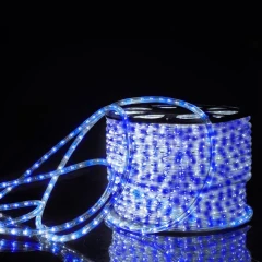 Гирлянда Дюралайт, 24 В, 13 мм, бухта 50 м, синий