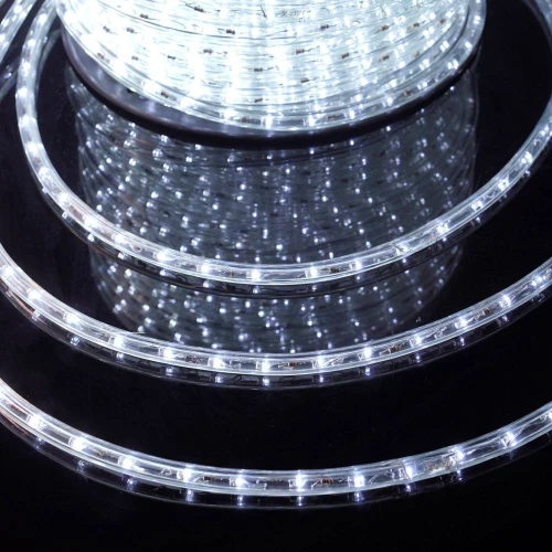 Гирлянда Дюралайт, 220 В, 13 мм, бухта 100 м, белый