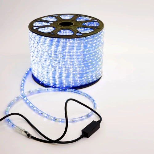 Гирлянда Дюралайт, 220 В, 13 мм, бухта 100 м, синий