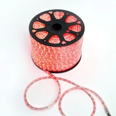 Гирлянда Дюралайт, 220 В, 13 мм, бухта 100 м, красный