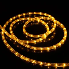 Гирлянда Дюралайт, 220 в, 13 мм, бухта 100 м, теплый белый