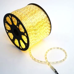 Гирлянда Дюралайт, 220 в, 13 мм, бухта 100 м, теплый белый