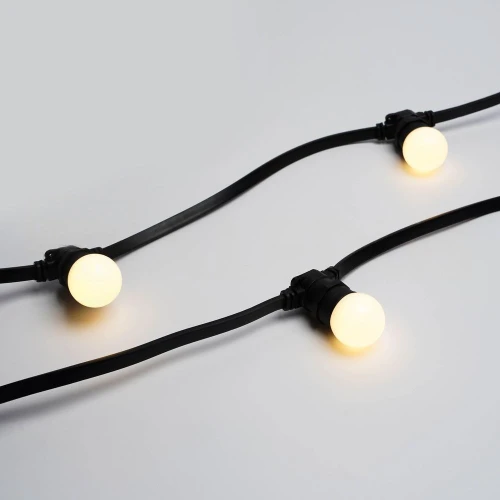 Светодиодная лампа для гирлянды Белт Лайт, E27, G45, тёплая белая