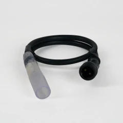 Импульсный источник питания для дюралайта 220/24 В, 100 Вт, 1.5 м, черный, с вилкой