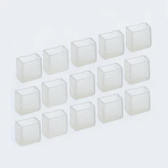 Заглушка для одностороннего гибкого неона 8х16 мм