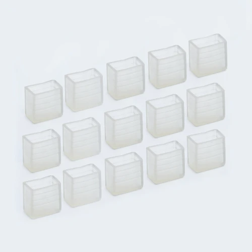 Заглушка для одностороннего гибкого неона 8х16 мм