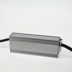 Импульсный источник питания для дюралайта 220/24 В, 150 Вт, 1.5 м, черный, без вилки