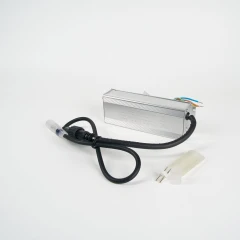 Импульсный источник питания для дюралайта 220/24 В, 150 Вт, 1.5 м, черный, без вилки