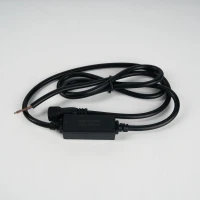 Блок питания 6А, 1.5м, универсальный, черный, без вилки