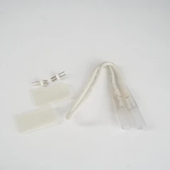 Соединитель дюралайт-дюралайт 0.3 м, белый