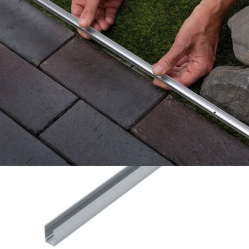 Алюминиевый профиль для неона 8х16 мм (2 метра)