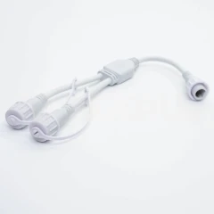 Разветвитель 1-2, 2Pin, белый