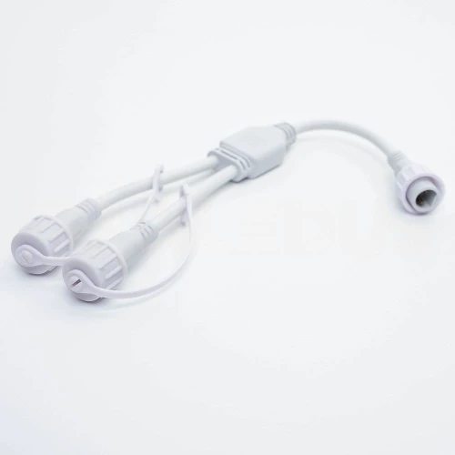 Разветвитель 1-2, 2Pin, белый