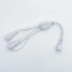 Разветвитель 1-2, 2Pin, белый