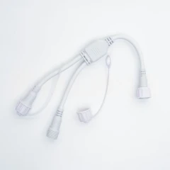 Разветвитель 1-2, 2Pin, белый