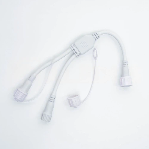 Разветвитель 1-2, 2Pin, белый