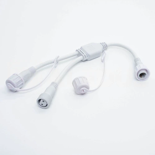 Разветвитель 1-2, 2Pin, белый