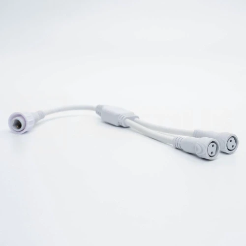 Разветвитель 1-2, 2Pin, белый