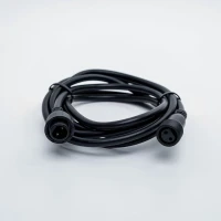 Удлинитель 5 м, 2Pin, черный, мама-папа