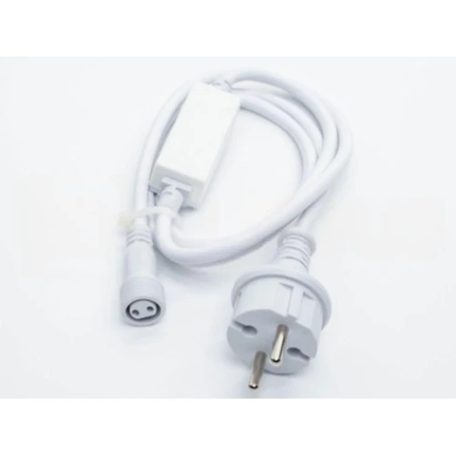 Блок питания 6А, 1.5м, универсальный, белый, с вилкой