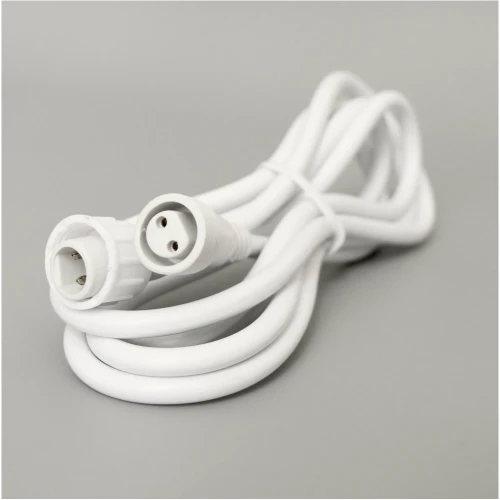 Удлинитель 0.3 м, 2Pin, белый, мама-папа