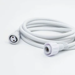 Удлинитель 2 м, 2Pin, белый, мама-папа