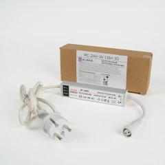 Импульсный источник питания 220/24 В, 100 Вт, 1.5 м, белый, с вилкой