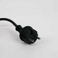 Импульсный источник питания 220/24 В, 30 Вт, 1.5 м, черный, с вилкой