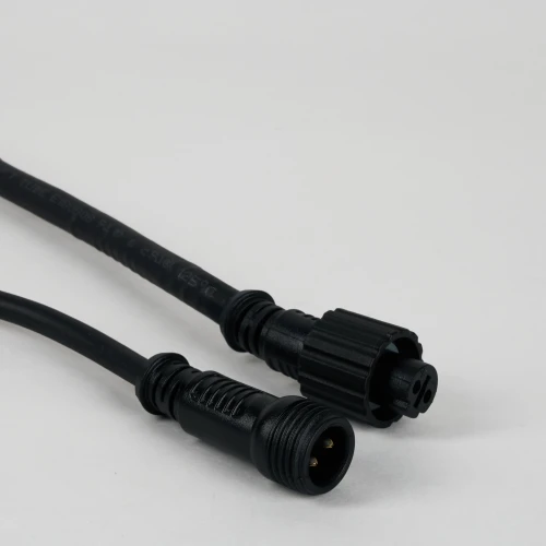 Импульсный источник питания для двустороннего неона 220/24 В, 200 Вт, 1.5 м, черный, с вилкой