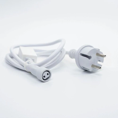 Блок питания 3А, 1.5м, универсальный, белый, с вилкой